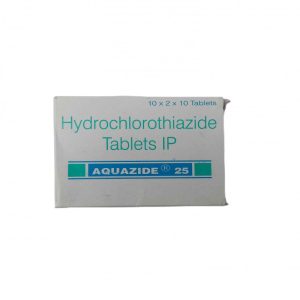 Aquazide 25 mg Sun Pharmaceuticals Industries