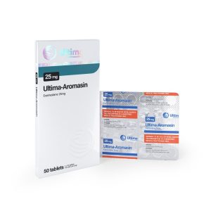 Ultima Aromasin 25mg-Int – Ultima Pharmaceuticals Ultima Pharmaceuticals
