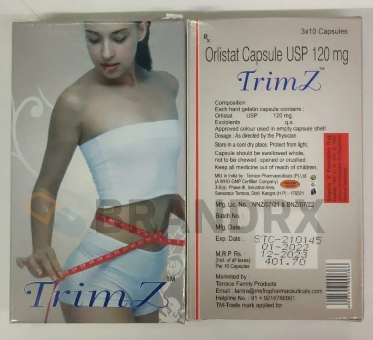 Trim Z 120 mg Pharmaceutical