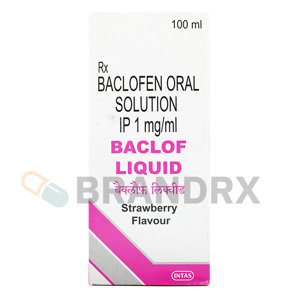 Baclof Liquid 5 mg Intas Pharmaceuticals