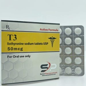 T3 50mcg / 50 tabs Saxon Pharmaceuticals