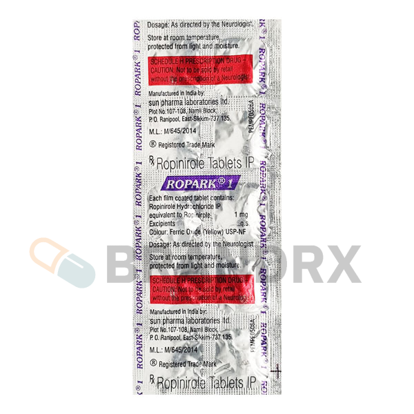 Ropark 1 mg Sun Pharmaceuticals Industries