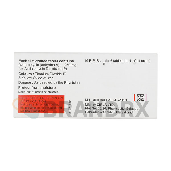 Azipro 250 mg Cipla - Image 2