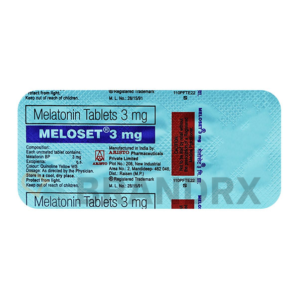 Meloset 3 mg Aristo Pharmaceuticals Pvt. Ltd. - Image 2