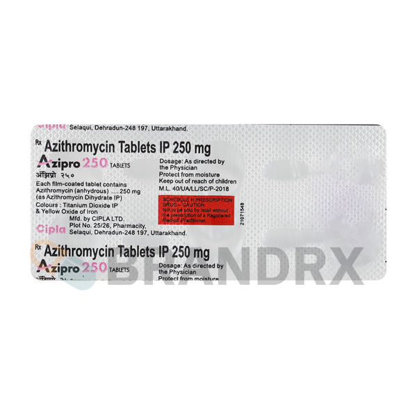 Azipro 250 mg Cipla - Image 4