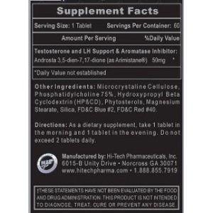 Hi-Tech Pharmaceuticals – Arimistane 60 tabs Hi-Tech Pharmaceuticals