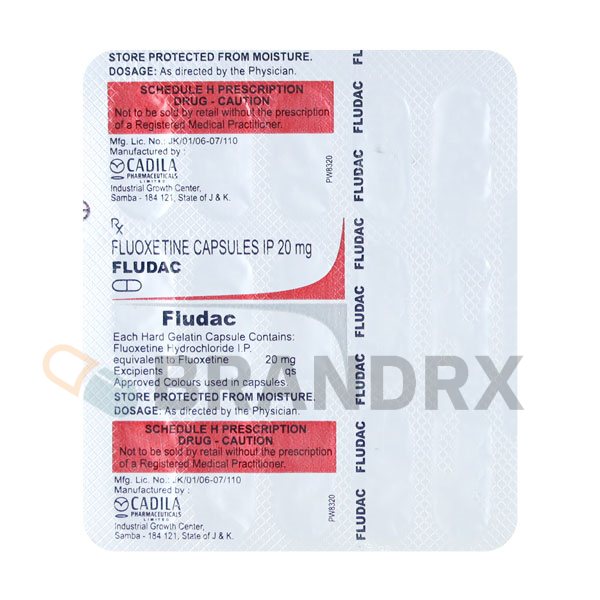 Fludac 20 mg Cadila Pharmaceuticals Ltd.