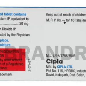 Lipvas 20 mg Cipla - Image 3