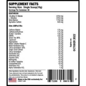 Convict Labs – DEATH ROW 300G Pharmaceutical