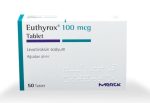 EUTHUROX (LEVOTIROKSIN) 100 MCG 50 TAB MERCK Merck