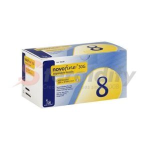 Insulin Needles Novofine 8mm 100pcs Novo Nordisk