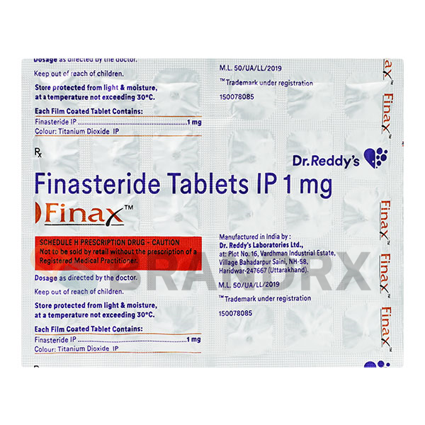 Finax 1 mg Dr. Reddy’s Laboratories
