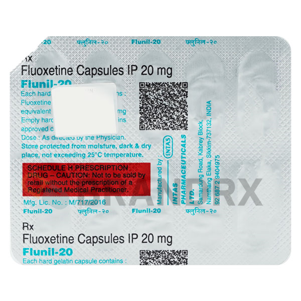 Flunil 20 mg Intas Pharmaceuticals