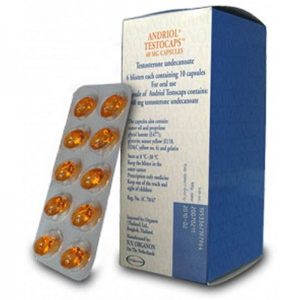 Andriol Testocaps 40 mg Organon