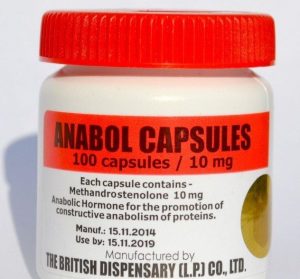 Anabol capsules 10mg British Dispensary