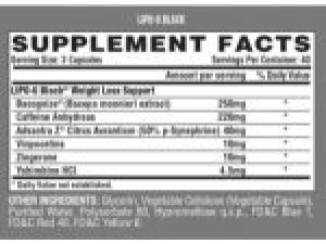 Nutrex – Lipo-6 Black 120 caps Nutrex
