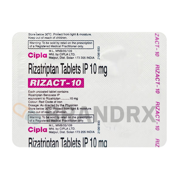 Rizact 10 mg Cipla - Image 2