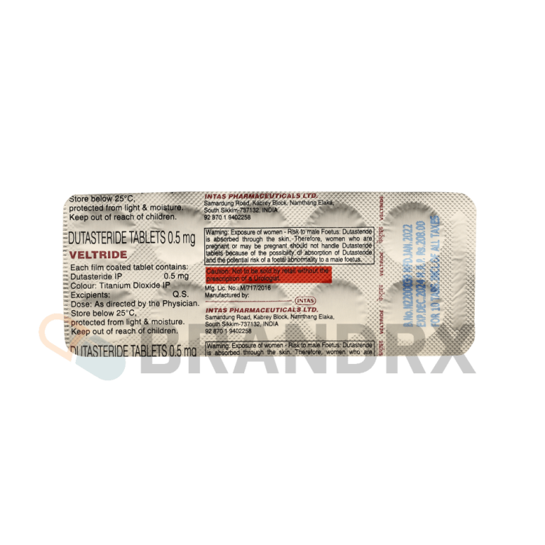 Veltride 0.5 mg Intas Pharmaceuticals - Image 3