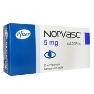 Norvasc 5 (30 pills) Pfizer