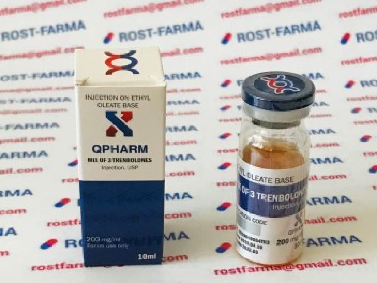 Mix of 3 Trenbolones 200mg QPharm