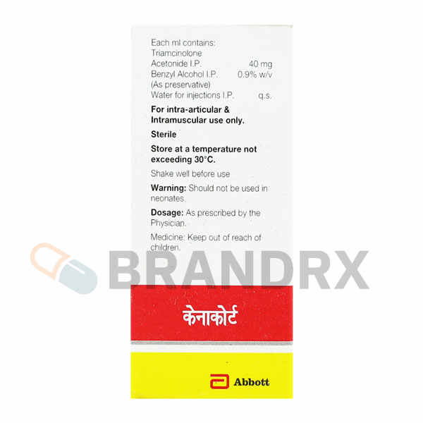 Kenacort Injection 40 mg Abbott Healthcare Pvt. Ltd. - Image 3