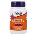 Vitamin D-3 2000 IU 120 caps Now foods - Image 2