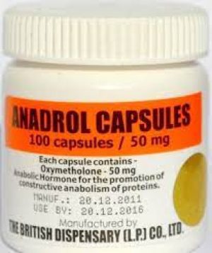 Anadrol capsules 50mg British Dispensary